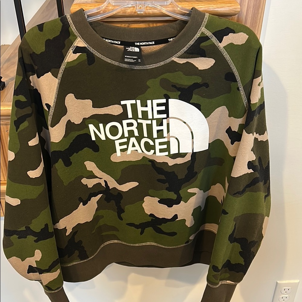 The North Face Camo Sweatshirt